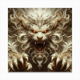 Demon 5 Canvas Print