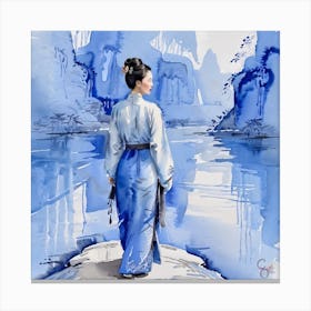 Chinese Woman 1 Canvas Print