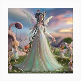 Fairy Garden Canvas Print