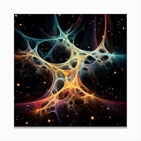 String Theory According To Ai By Csaba Fikker For Ai Art Depot 16 Canvas Print