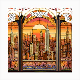 New York City Skyline Canvas Print