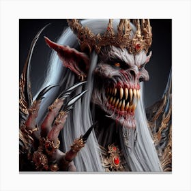 Demon King 2 Canvas Print