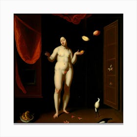 Nude Woman - Alexis Nudea Canvas Print