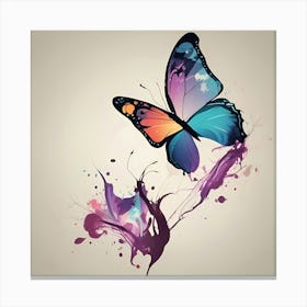 Butterfly Painting 3 Canvas Print