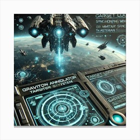 Graviton Annihilator Target Lock System Canvas Print