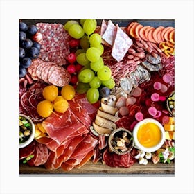 Charcuterie4 Canvas Print