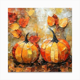 The Pumpkin Harvest 12 Canvas Print