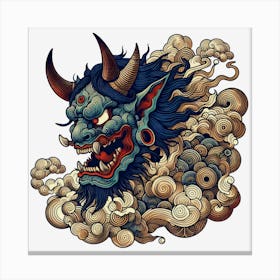 Oni S Wrath 19 Canvas Print