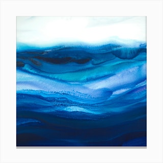 Rolling Surf 1 Canvas Print