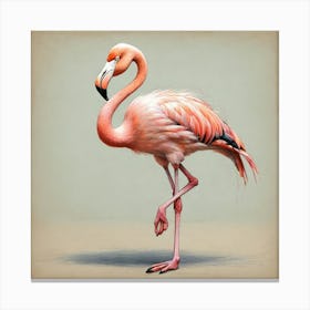 Flamingo Canvas Print 5 Canvas Print