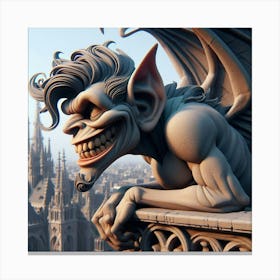 Gargoyle 1 Canvas Print