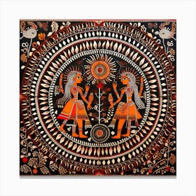 Indian Painting 8 Canvas Print