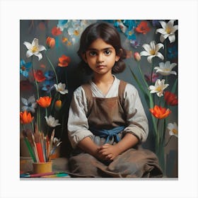 'The Artist' Canvas Print