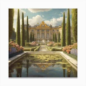 Walt Disney'S Palace Canvas Print