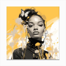 Butterfly Girl 29 Canvas Print