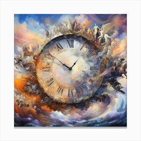 "Clock of Time" Canvas Print