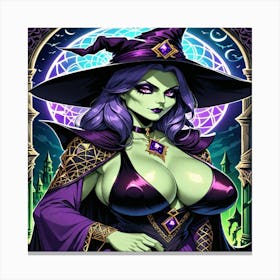 Witches 1 Canvas Print