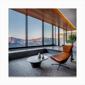 Mountain View Canvas Print