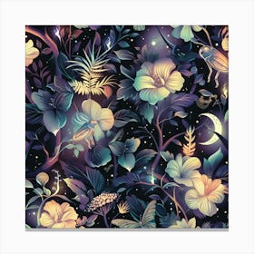 Flora And Fauna Canvas Print