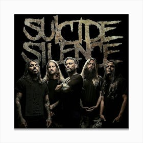 Suicide Silence Canvas Print