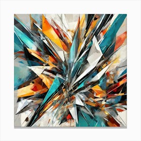 Abstract Painting Canvas Print