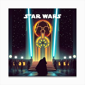 Star Wars Poster 4 Canvas Print