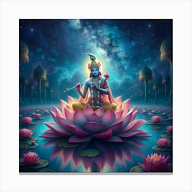 Lord Krishna 2 Canvas Print