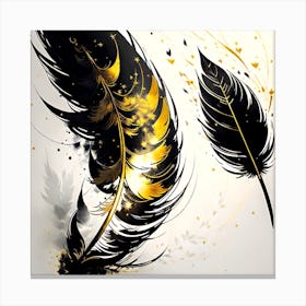 Feathers 8 Canvas Print