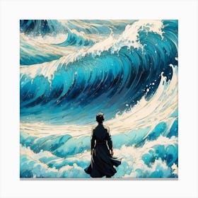 Lord Of The Waves Canvas Print