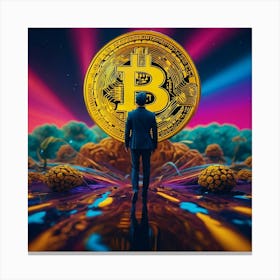 Bitcoin Canvas Print