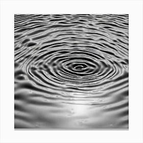 Ripples In Water Canvas Print