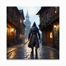 Assassin's Revenge Canvas Print