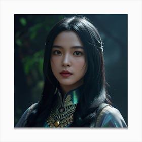 Chinese Princess Canvas Print