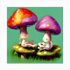 Mushroom Fairy Canvas Print