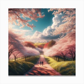 Cherry Blossoms 3 Canvas Print