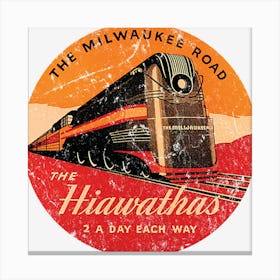 The Hiawathas Canvas Print