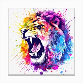 Lion Painting 1 Leinwandbild