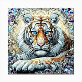 Creative Wild Animal Representation 82 Canvas Print