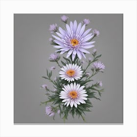 Daisy Bouquet Canvas Print