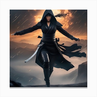 Ninja Assassin Art Board Print for Sale by XINNN