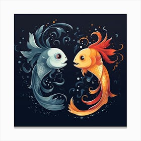 Koi Fish 4 Canvas Print