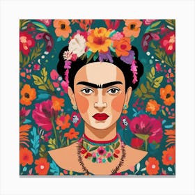 Frida Kahlo 76 Canvas Print