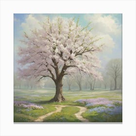 Promise Of Spring Square Art Print 0 Canvas Print