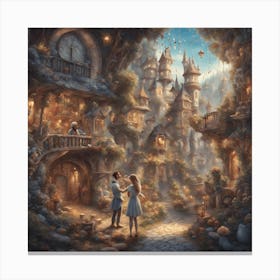 Alice In Wonderland Canvas Print