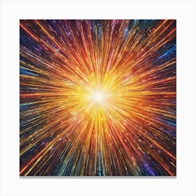 Star Burst Canvas Print