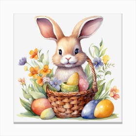 Basketful Of Eggs (12) Canvas Print