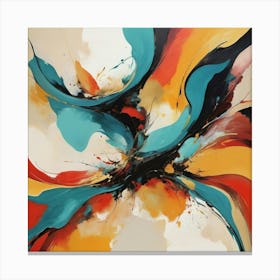 Abstract Painting Art Print 2 1 Canvas Print