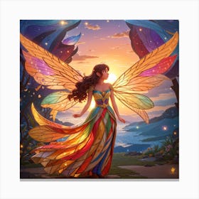 Fairy Wings 1 Canvas Print