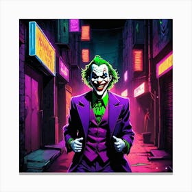 Joker 36 Canvas Print