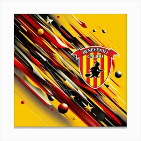 Benevento Calcio Logo Wall Art 8 Canvas Print